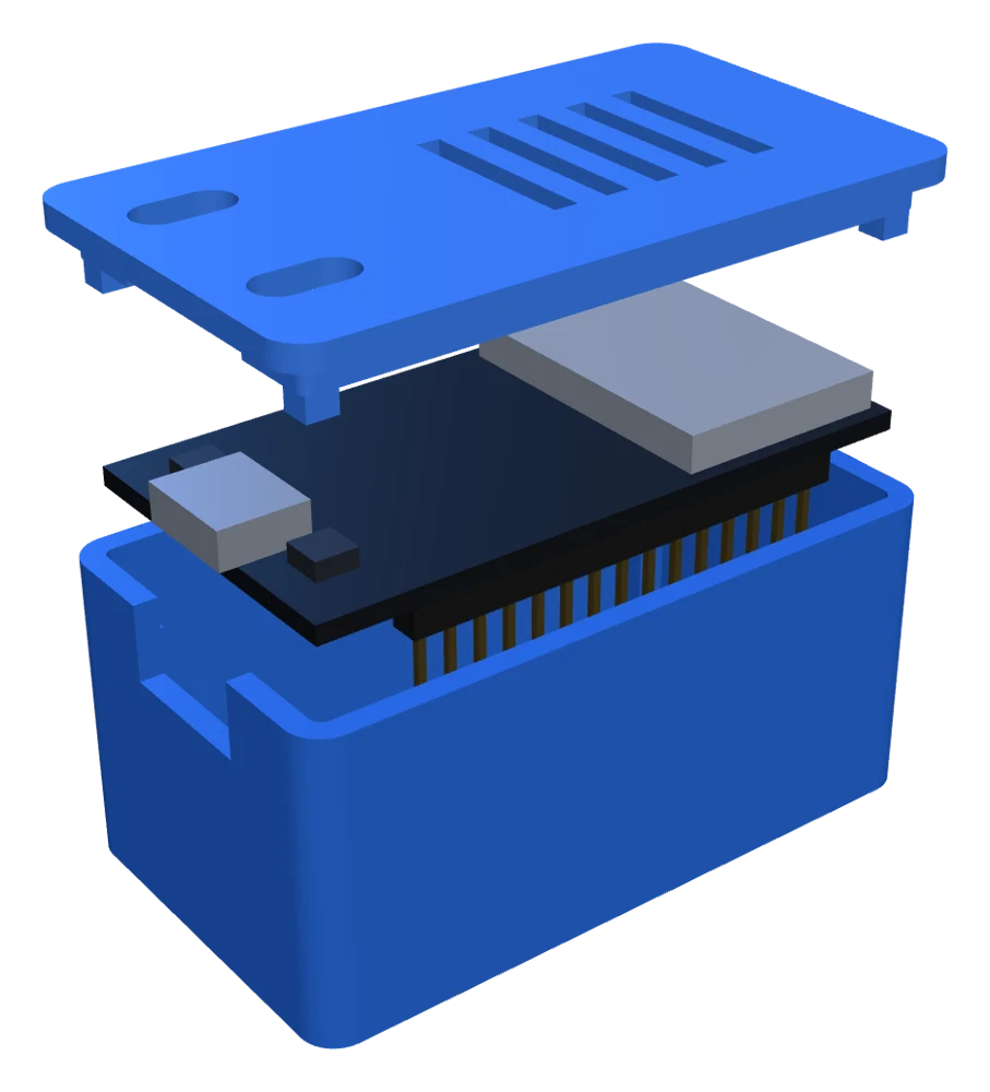 ESP32-Gehäuse aus dem 3D-Drucker